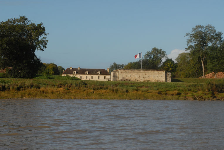 Vue d'ensemble du site depuis la Gironde.