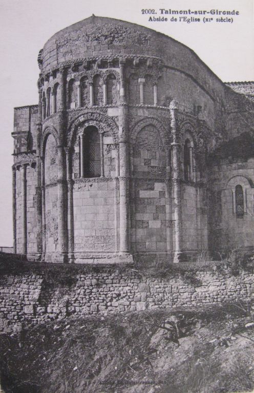 L'abside après les transformations du début du 20e siècle.