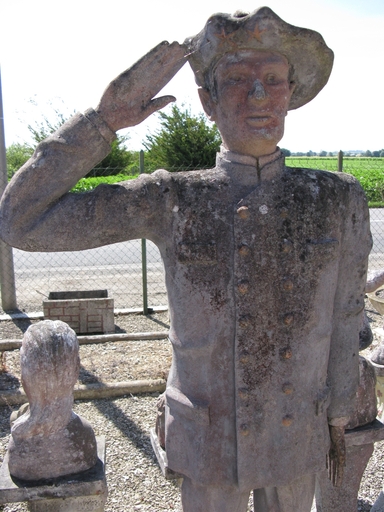 Détail du buste.
