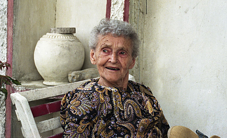 Anita Albert photographiée en 1995.