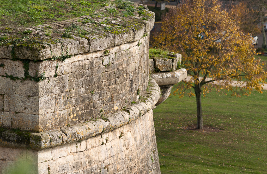 Bastion Saint-Romain : détail de l'orillon sud.