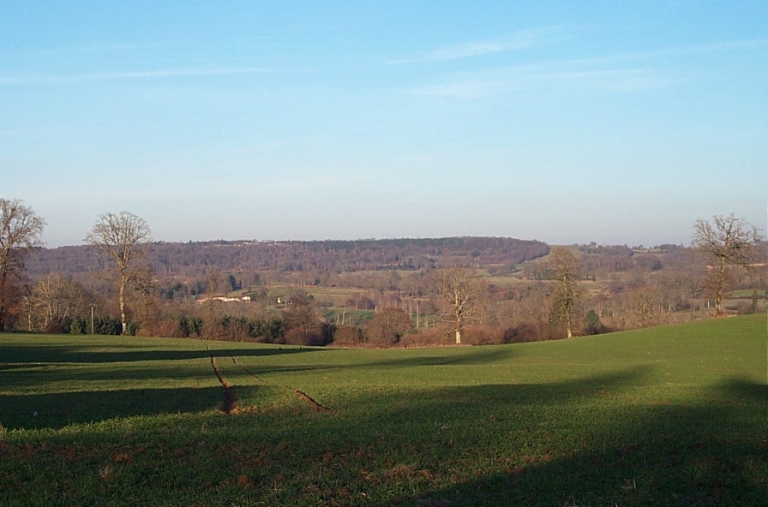 Vue de la butte du Frochet depuis la Coutimanie.