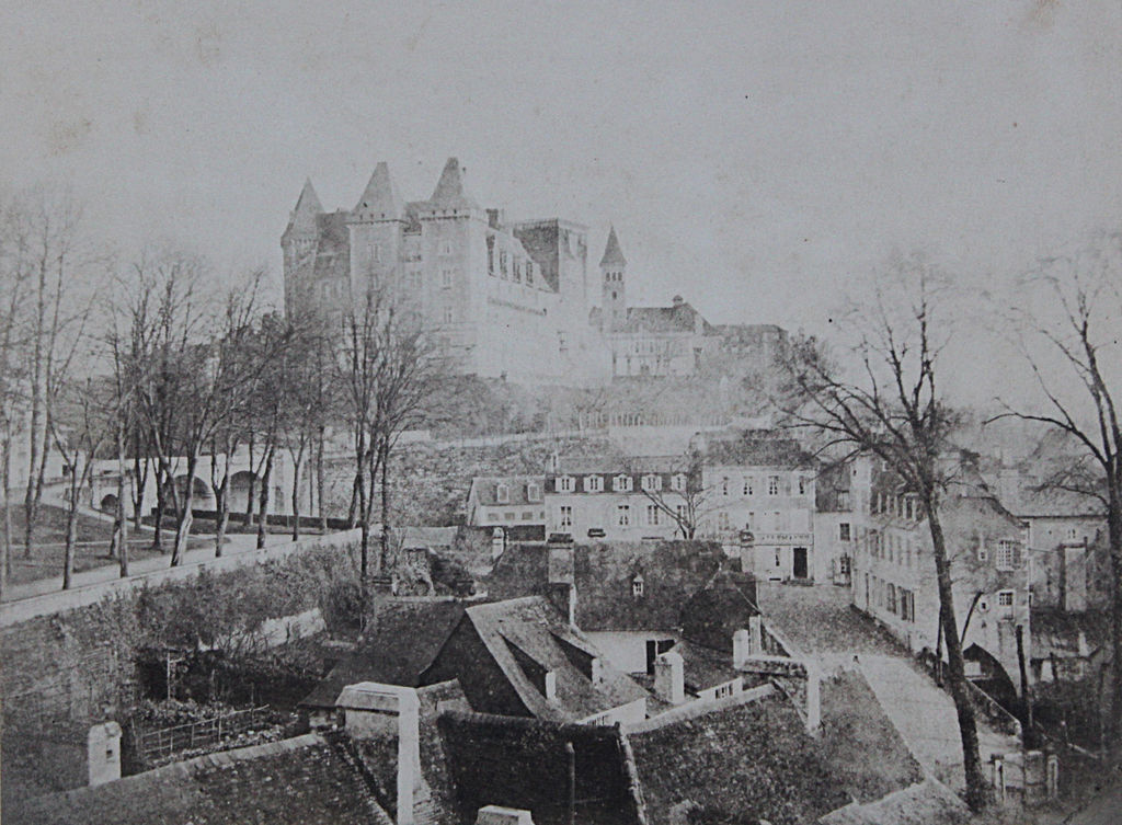 Château depuis l'ouest.