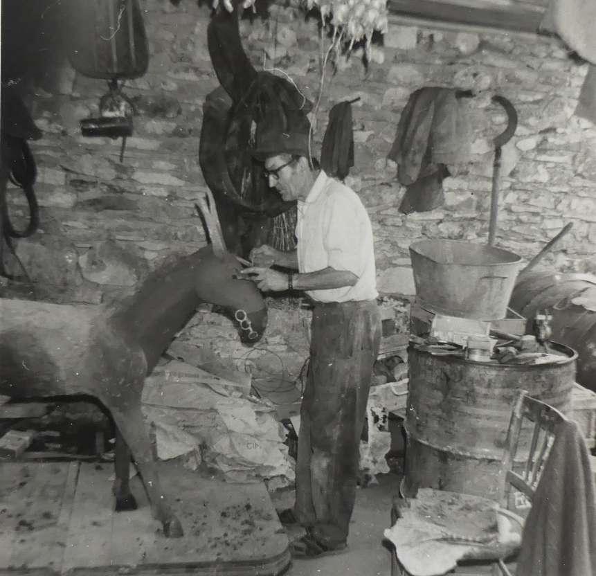 Portrait de Jean-Prosper Gilis vers 1972. Portrait de Jean-Prosper Gilis vers 1972.