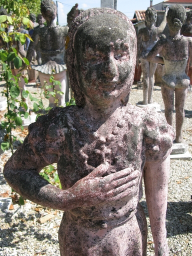 Détail du buste.
