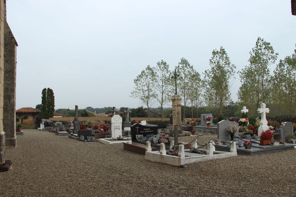 Partie sud du cimetière.