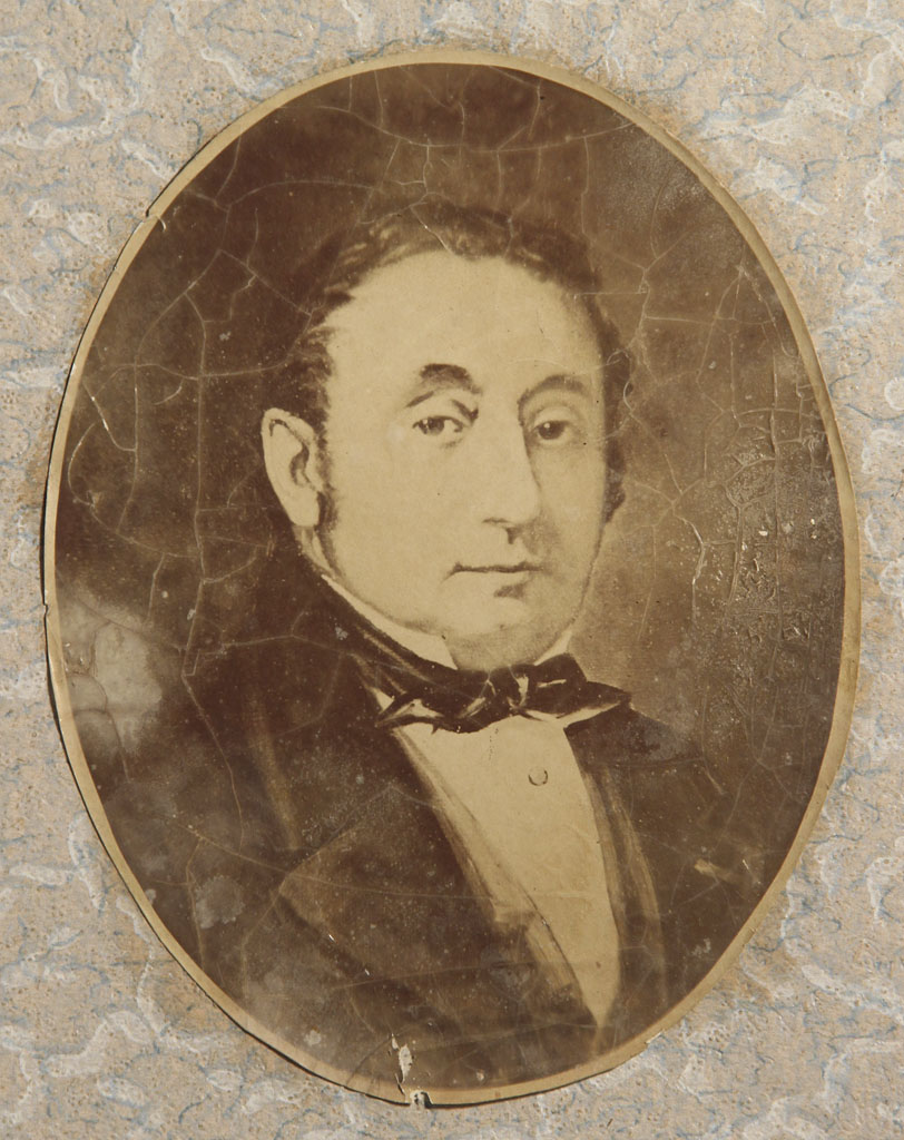 Dessin : Portrait de Bernard-Roch Domenger (1785-1865).