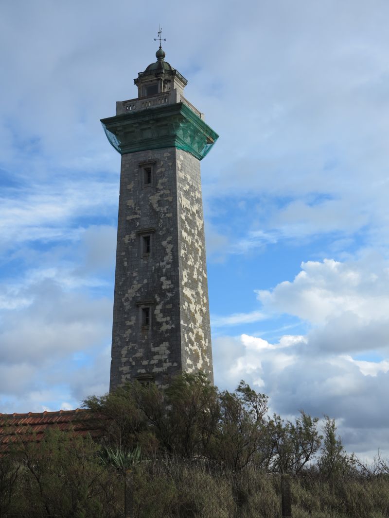 Le phare de Vallières, à Saint-Georges-de-Didonne.