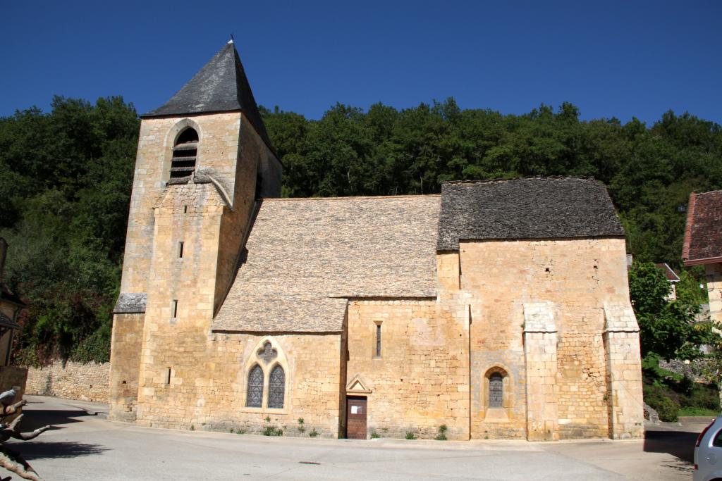 Elévation sud de l'église paroissiale.