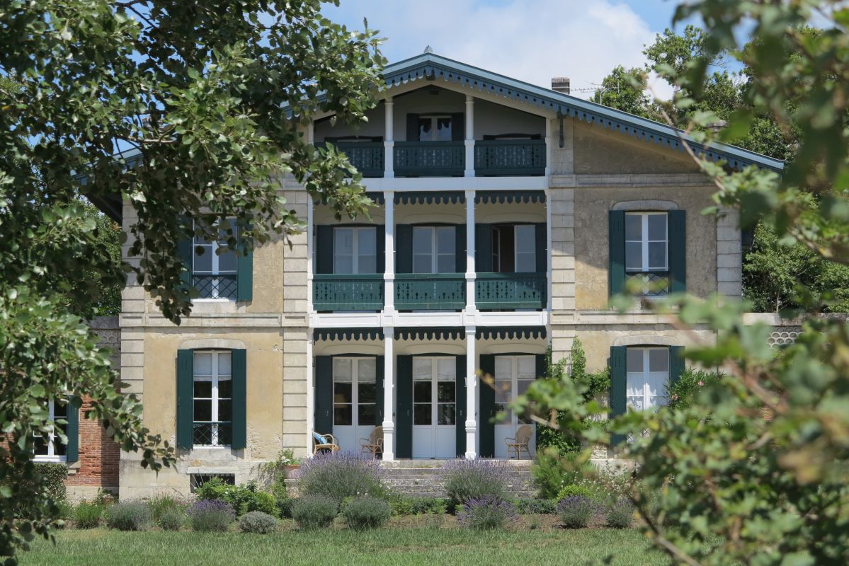 La villa côté mer.