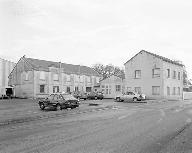 Vue du site de la rue des Loges.