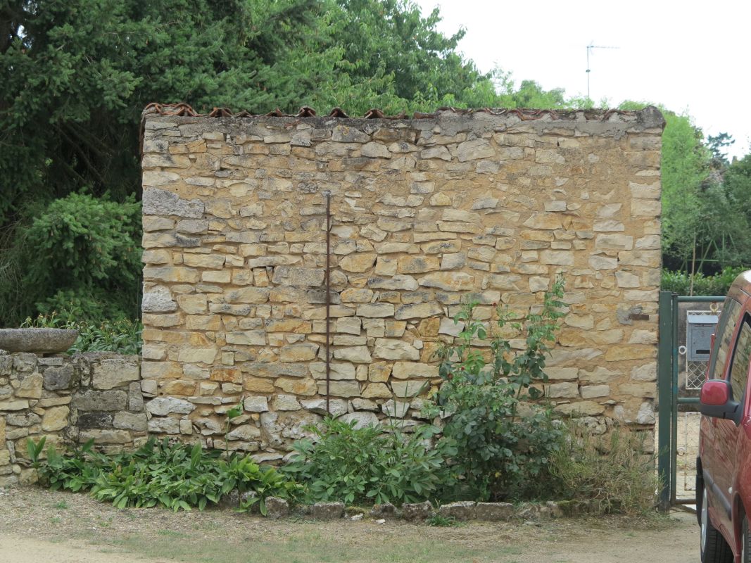 Four à pain, mur nord.