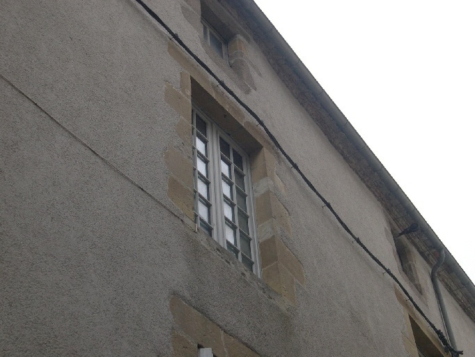 Elévation rue Fontaine-de-Pommeau. Travées centrales.