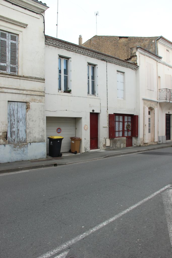 Elévation sur rue.