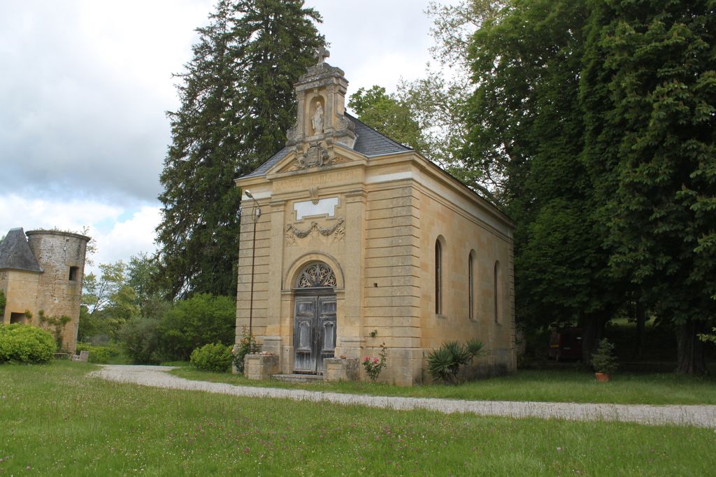 Vue de la chapelle au sud.