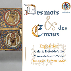 Exposition « Des mots et des émaux » à Saint-Yrieix (Haute-Vienne) | 